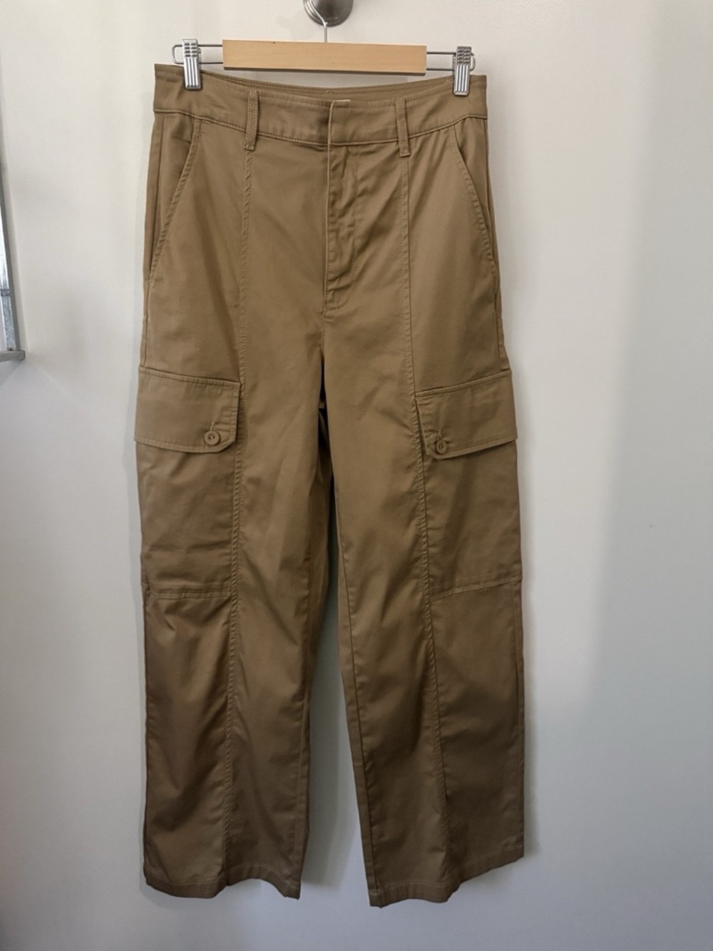 ALC Women’s Carter Cotton Cargo Pant Size 4 Bark NWT
